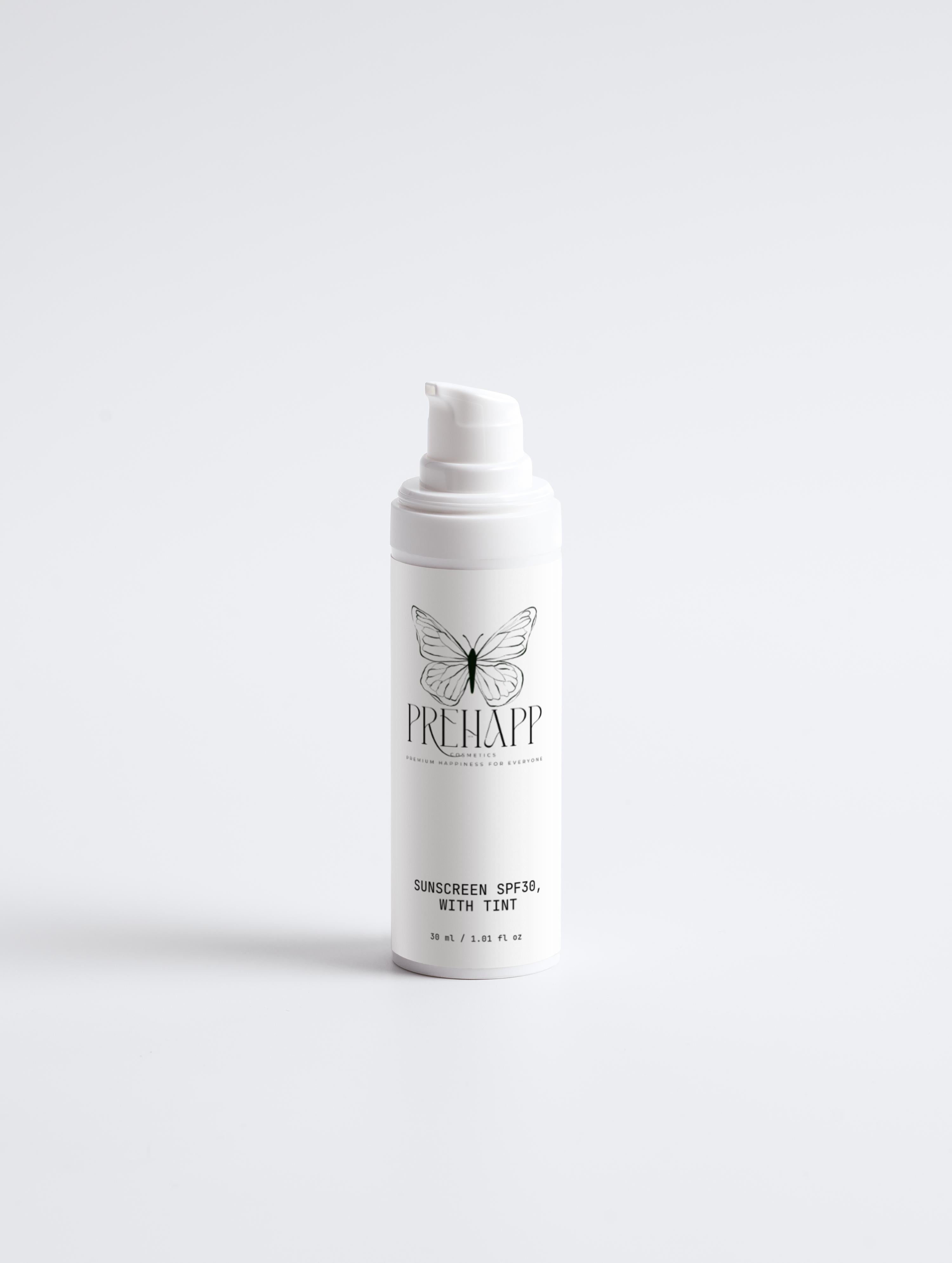 Sunscreen SPF30, with tint